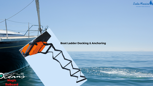 Dock Reboarding Emergency Ladder For Docks - Marinas - Boats