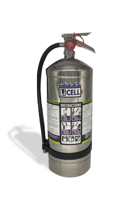 LiCELL - AH006 6L AVD - Lithium Battery Fire Extinguisher - Sea-Fire - SPECIAL ORDER