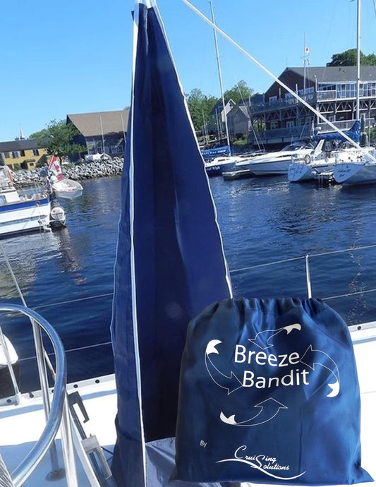 Easy-to-Install Wind Scoop for Boats with Flexible Snap Fit Design The Breeze Bandit is an easy-to-install wind scoop for boats, featuring a flexible snap fit design to accommodate various hatch sizes effortlessly.