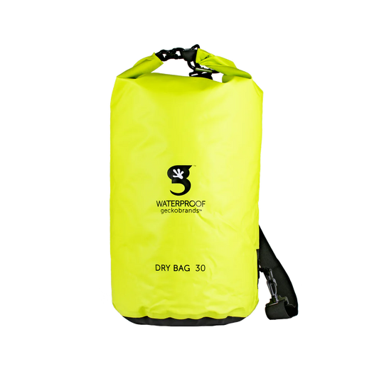 TARPAULIN DRY BAG - GeckoBrands 30L Neon Green
