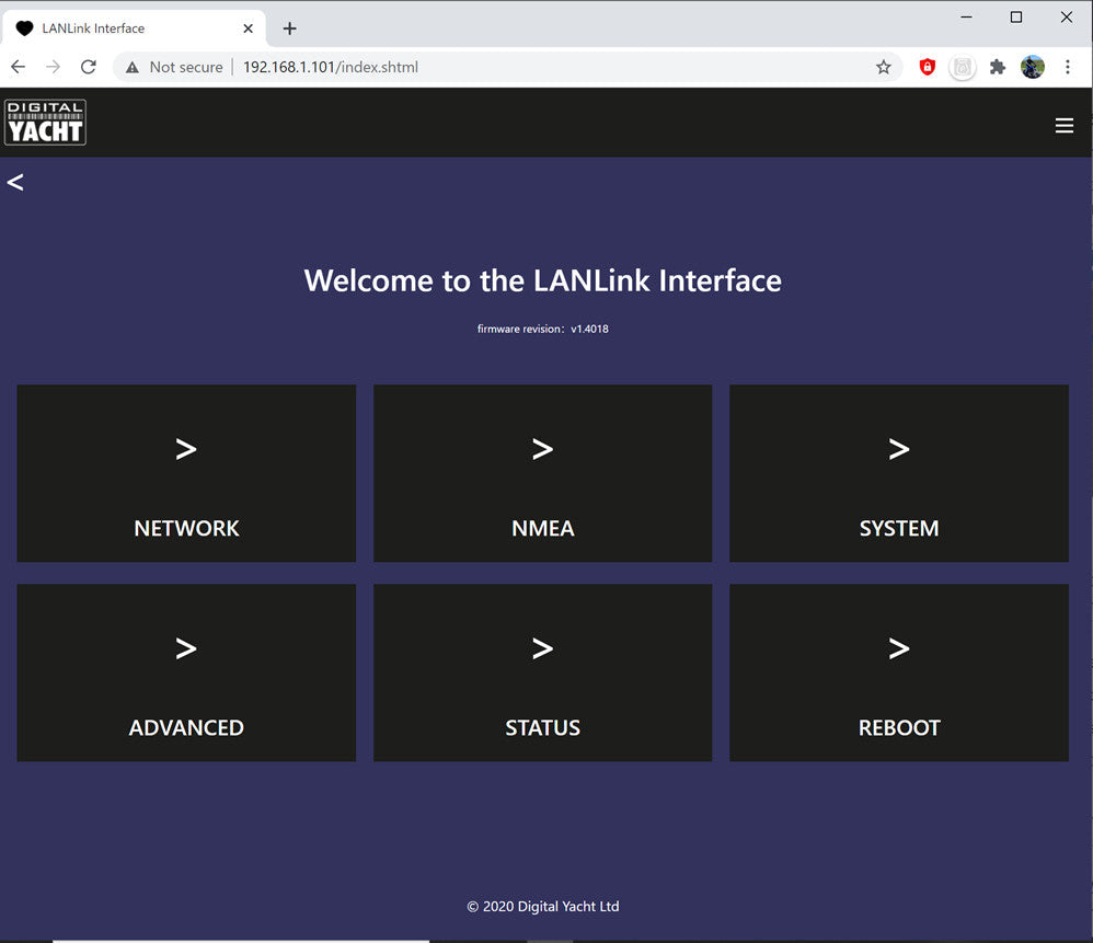 LANLink – NMEA to Ethernet - NMEA2000