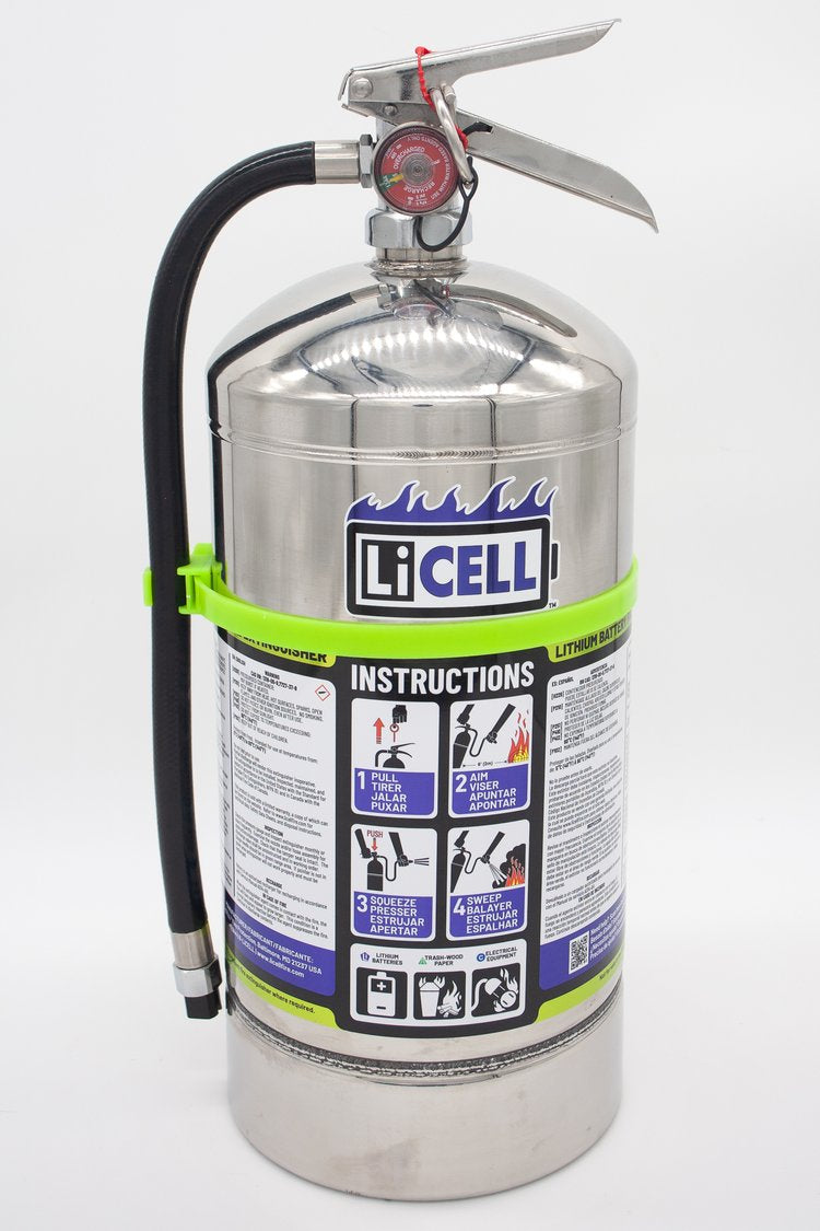 LiCELL - AH006 6L AVD - Lithium Battery Fire Extinguisher - Sea-Fire - SPECIAL ORDER