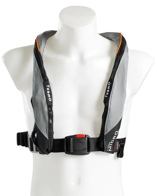 Teamo Grey Micro Inflatable PFD