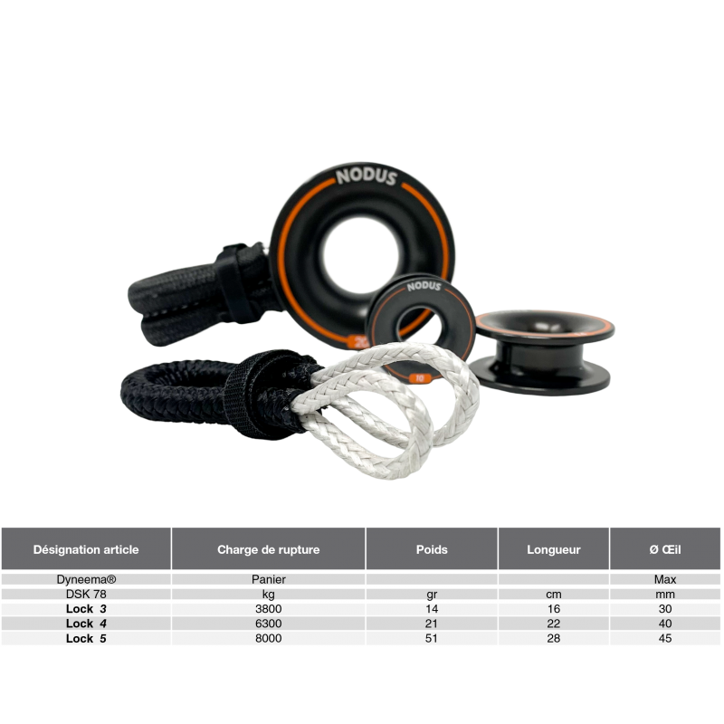 Adjustable and lockable loop for friction ring| Lock-B® - product image 1