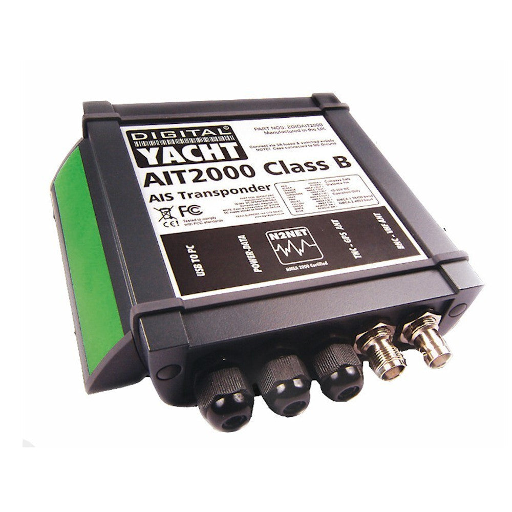 AIT2000 Class B Transponder (Supplied with GPS Antenna) - Digital Yacht