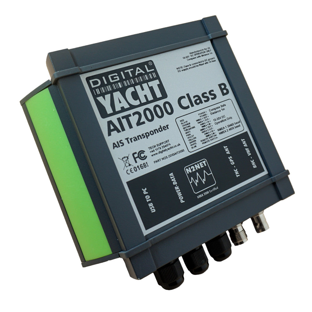 AIT2000 Class B Transponder (Supplied with GPS Antenna) - Digital Yacht