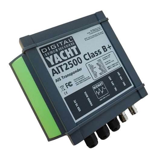 AIT2500 - Class B+ SOTDMA AIS Transponder with NMEA 0183, NMEA 2000 and USB Data Outputs - Digital Yachts