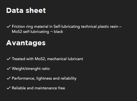 Friction Ring - Resin Ring Sizes (FR10, FR14, FR20)