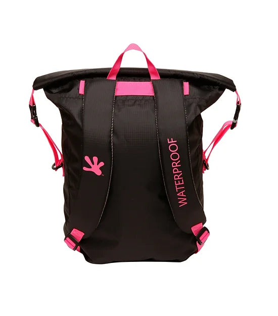Hybrid Lightweight Backpack - Geckbrands Black/Pink