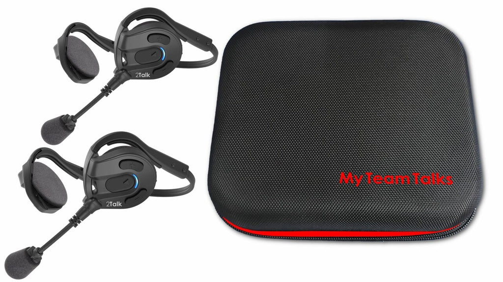 My team talks bluetooth Sena Intercom communication headsets for sailing and boating. Dubbed the mariage savers they are perfect for docking and anchoring communications.