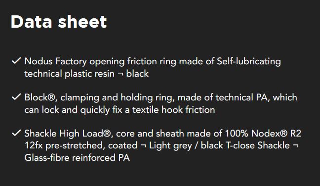 Textile Hook® Friction TH C - Nodus