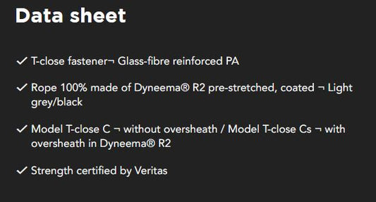 Halyard and Sheet Shackles (with Cover) - Available Size Options » Cs3, Cs5, Cs6, Cs8 » Cs