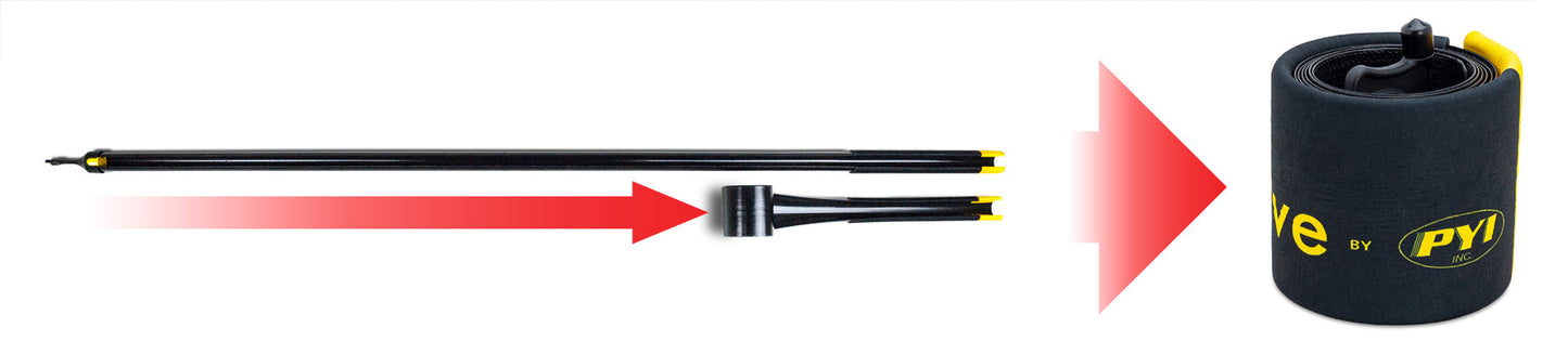 Revolve Boat Hook - Rollable Composite Boat Hook - PYI