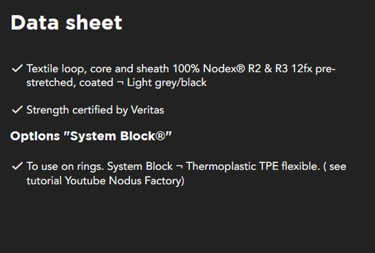 Sheathed R2 & R3 Loop High Load® - Size Options Available