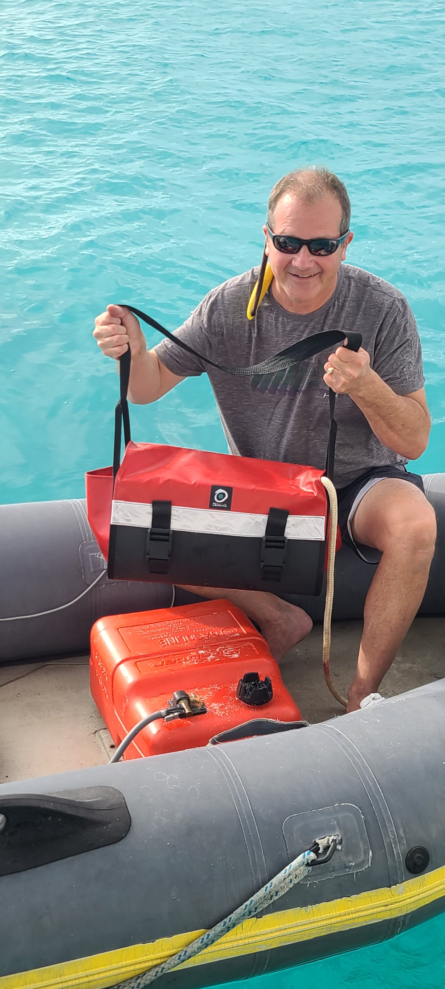 Gear or Anchor Bag Matos 70 Red - Outils Oceans