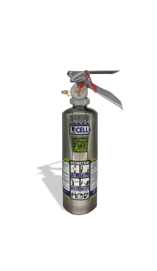 LITHIUM Battery Fire Extinguisher LiCELL - AH006 6L AVD - Sea-Fire LITHIUM Battery Fire Extinguisher LiCELL - AH006 6L AVD - Sea-Fire