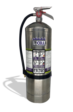 LiCELL - AH009 9L AVD - Lithium Battery Fire Extinguisher - Sea-Fire - SPECIAL ORDER