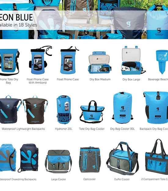 Blue Lightweight Backpack - Geckbrands