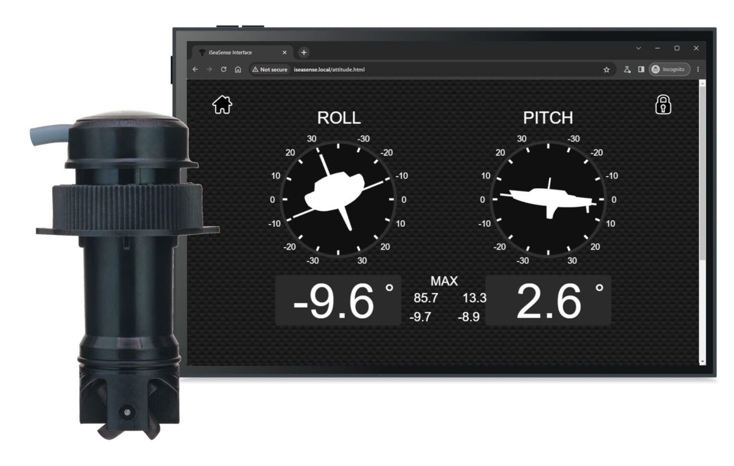 Wireless Speed Depth Temp Pack