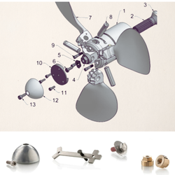 Flexofold Propeller Parts