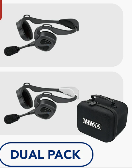 NAUTITALK BOSUN Waterproof Floating Headset Dual Pack