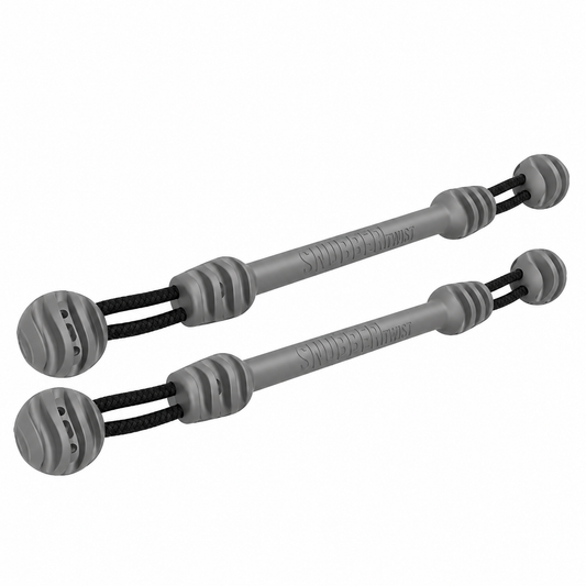 Snubber 2 TWIST - Grey - Pair 51114
