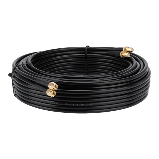 Poynting A-CAB-109 twin 10 m HDF-195 cable with SMA connectors