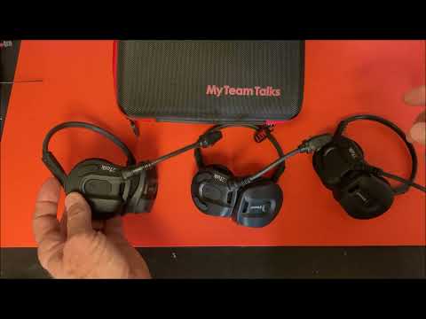 How to pair a group of 2Talk Headsets from My Team Talks and Sena