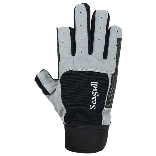 Grippy Palm Sailing Gloves - Azure (Small to 2XL)