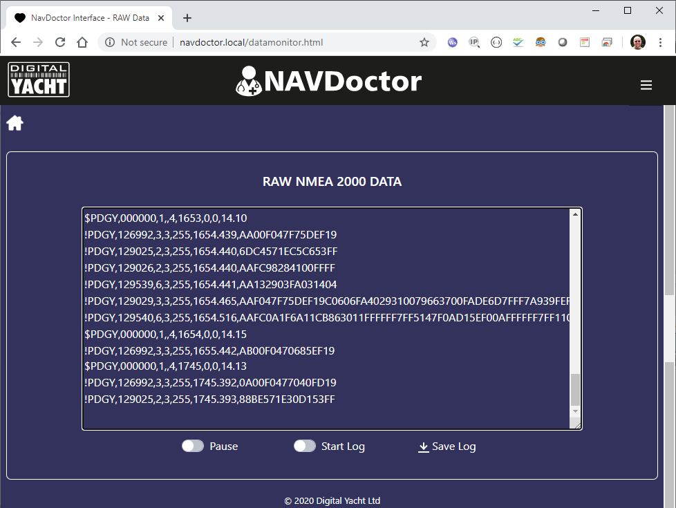 NavDoctor – NMEA 2000 Diagnostic Tool