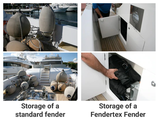 Fendertex® Cylindrical Inflatable Fender (Bare)