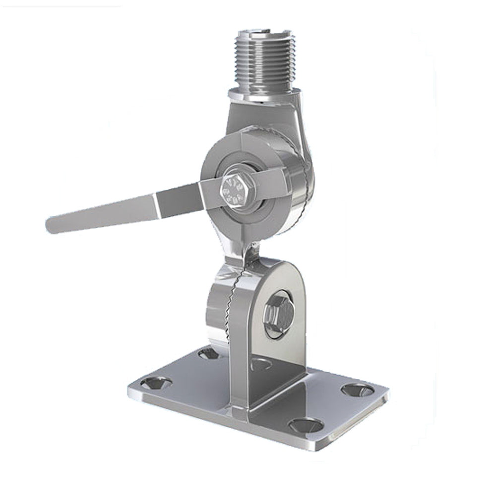 Indie Marine Canada Antenna Accessories: Stainless Steel Ratchet Mount (ZSHA4187D) 