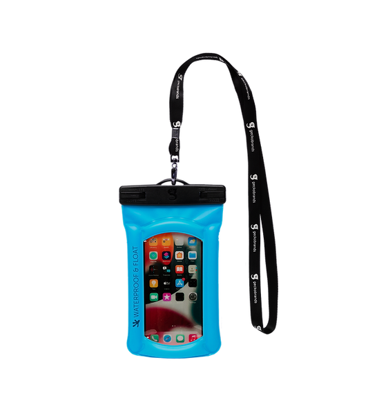 Float Phone Dry Bag - Geckbrands - Neon Blue