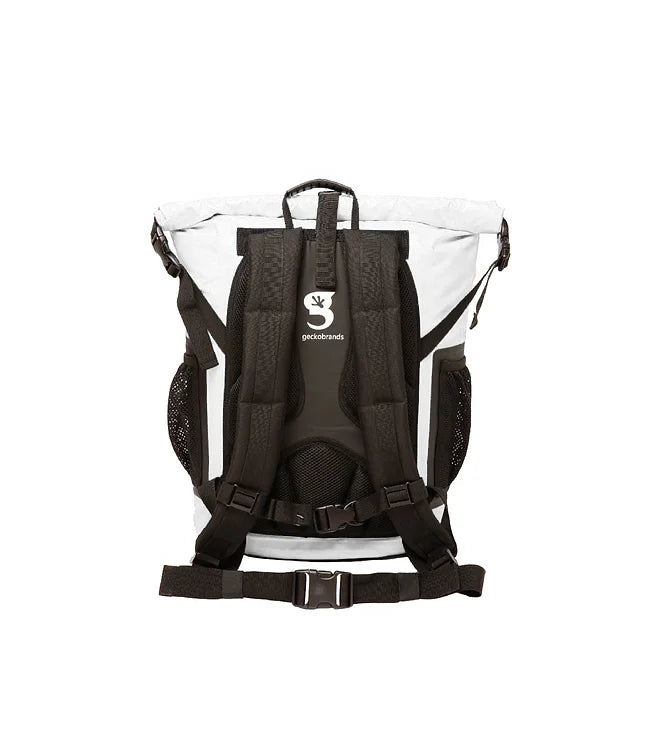 Backpack Dry Bag Cooler- Geckobrands - White