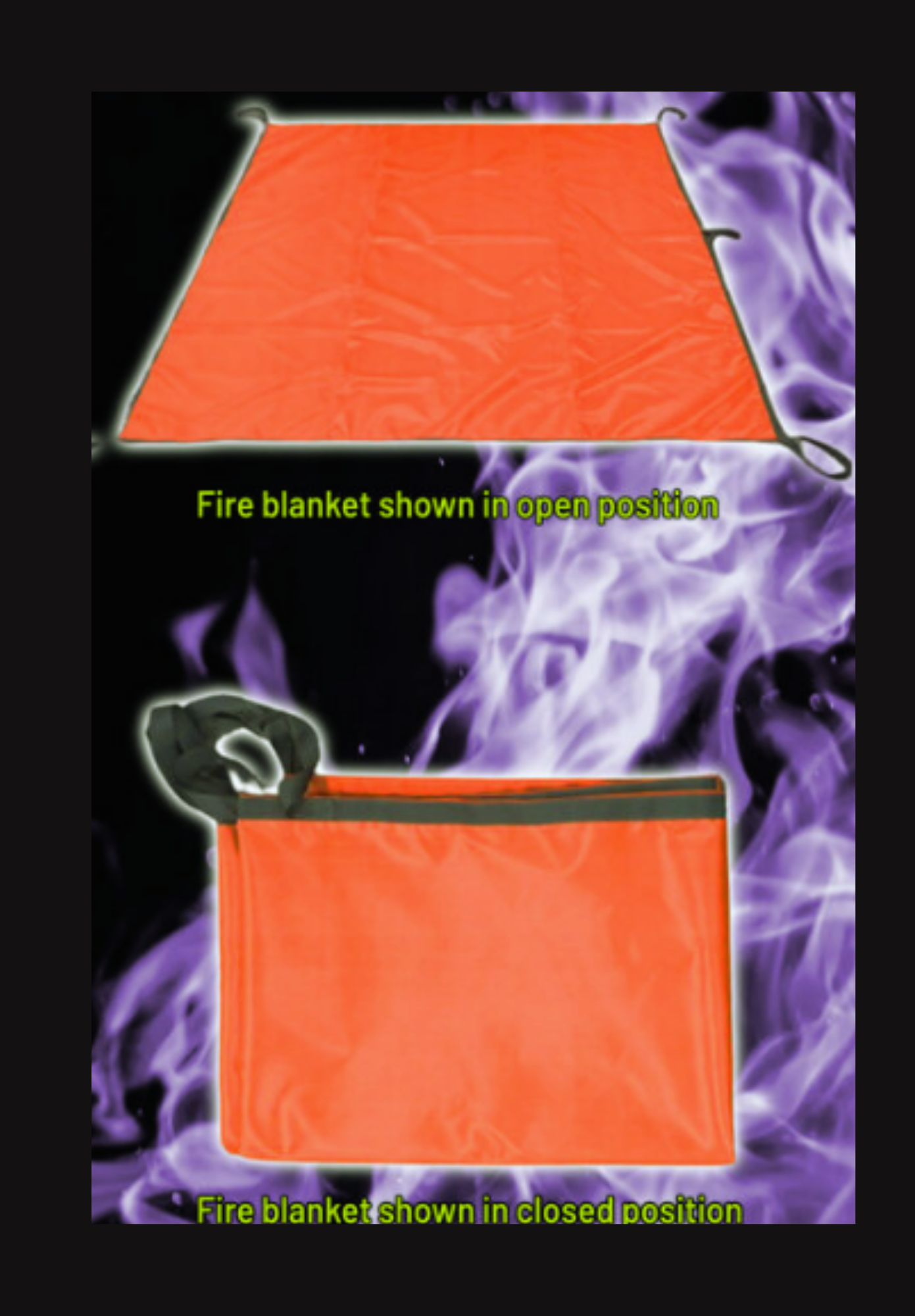 Fire Blanket Cover - Sb Series - Available in Different Sizes- Sea-Fire - SPECIAL ORDER