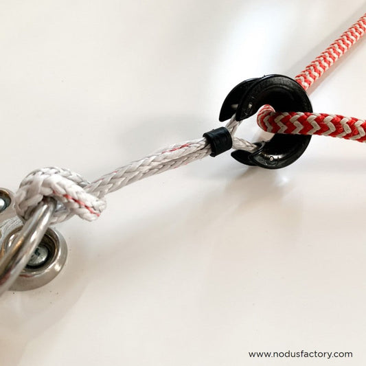 Loop and Ring « Textile Strop with Ring » (Static Open Ring) - Nodus