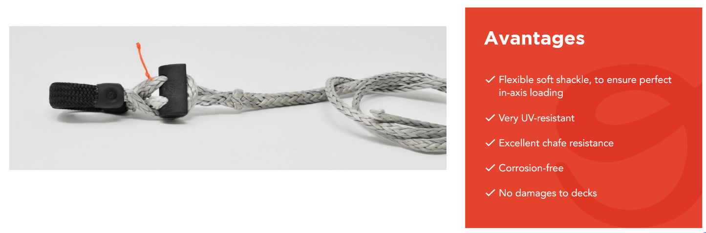 Jib Sail Carabiner - Mf 3 40mm